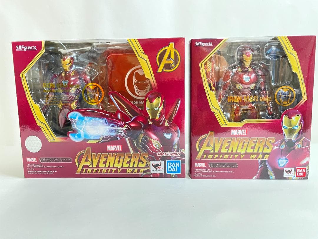 S.H.Figuarts アイアンマン マーク50&ナノウェポン 2点セット