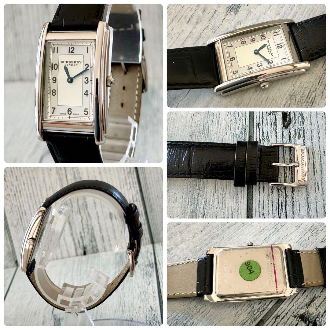 【希少】BURBERRY バーバリー 12100G 腕時計 シルバー