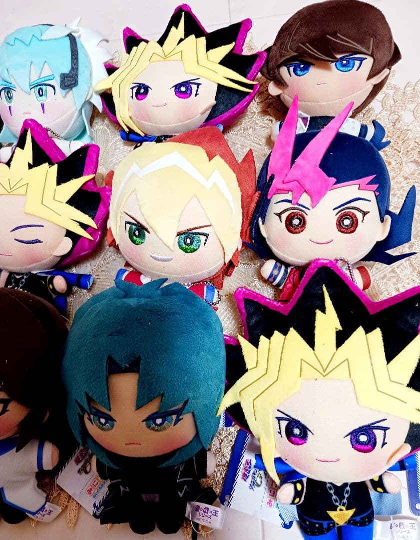 遊戯王 遊☆戯☆王 みにコレ ぬいぐるみ マスコット まとめ売り【１５体】