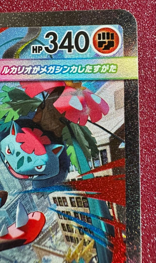 ポケモンカード メガルカリオ ex SAR と メガゲンガーex MA