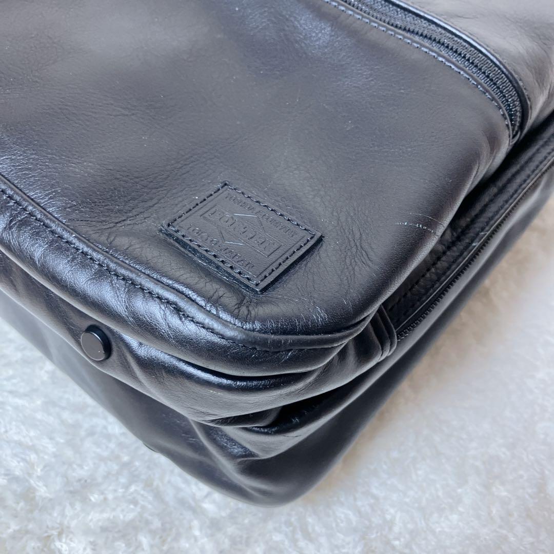 【定価10万】PORTER ポーター タイム 2way レザー ビジネスバッグ