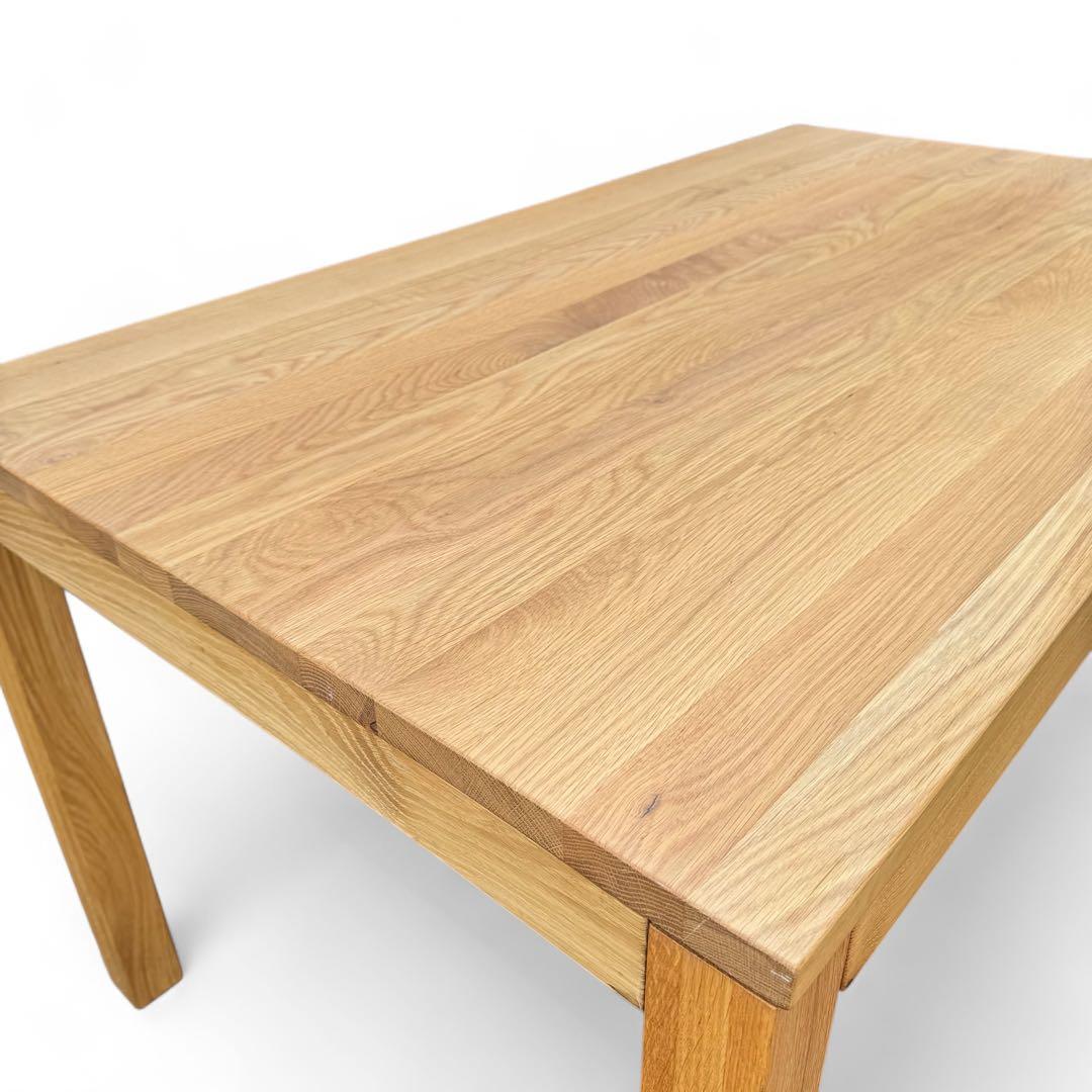 【美品】無印良品 MUJI 140cm ダイニングテーブル 引出付 2021年