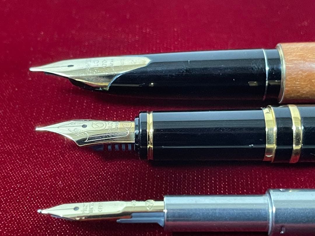 極美品1972年製初代 高級天然イタヤカエデ 大型18K パイロット