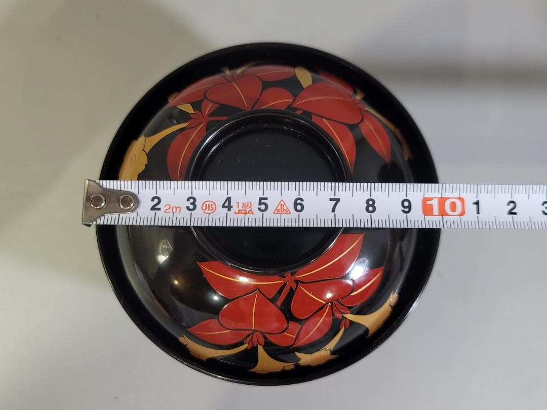 DT582 蒔絵漆器 吸物椀 十客 共箱 平安堂造