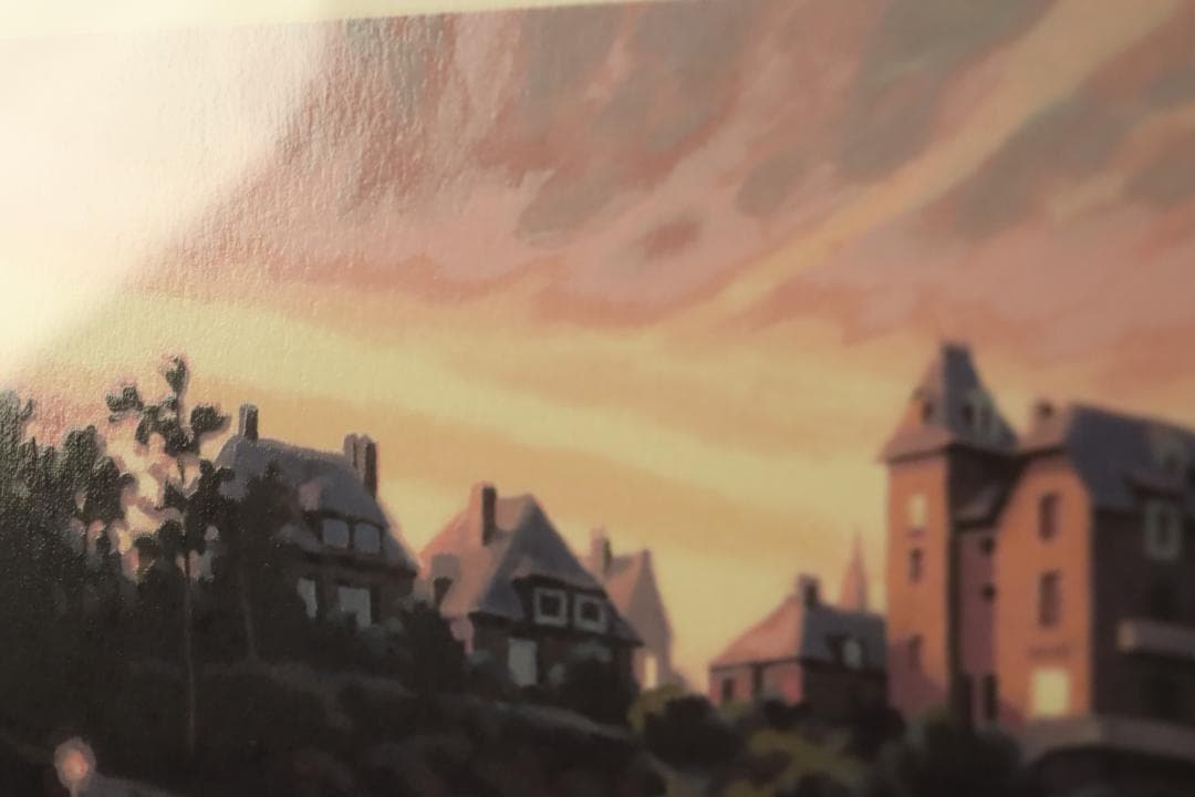 真作保証 笹倉鉄平 「エクリューズ浜」シルクスクリーン 直筆サイン 光