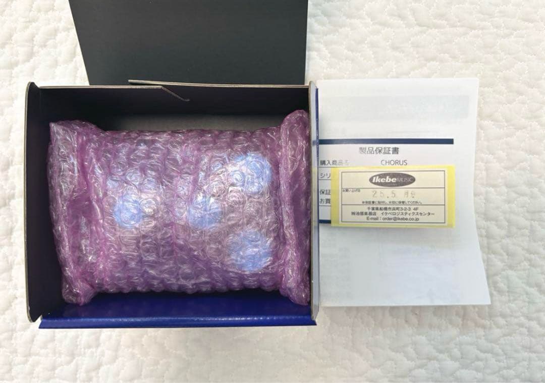 影*山様 Indigo Note CHORUS ギターエフェクター 松本孝弘