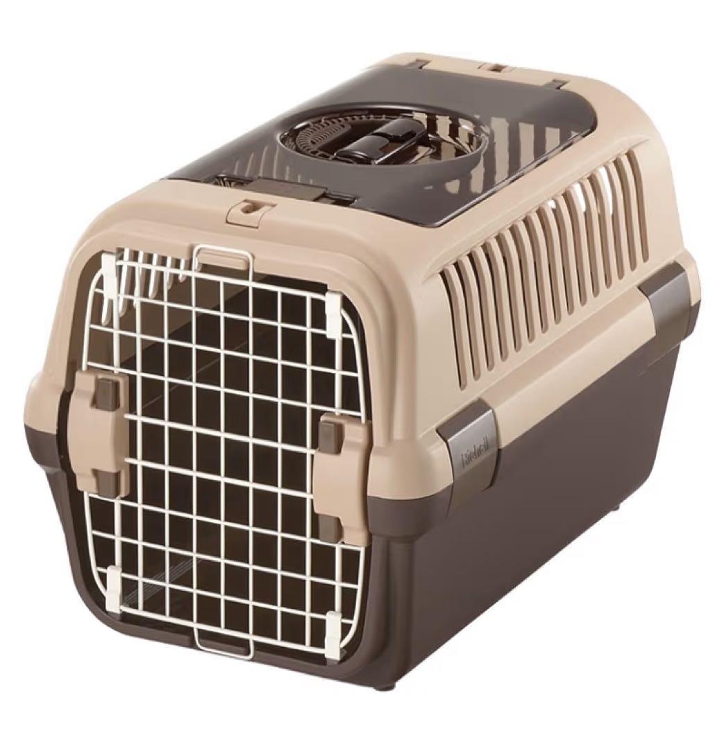 新品未使用 Mリッチェル　キャンピングキャリー　ダブルドア　Richell 廃盤 リッチェル キャンピングキャリーダブルドア 小型犬・猫用 ダーク