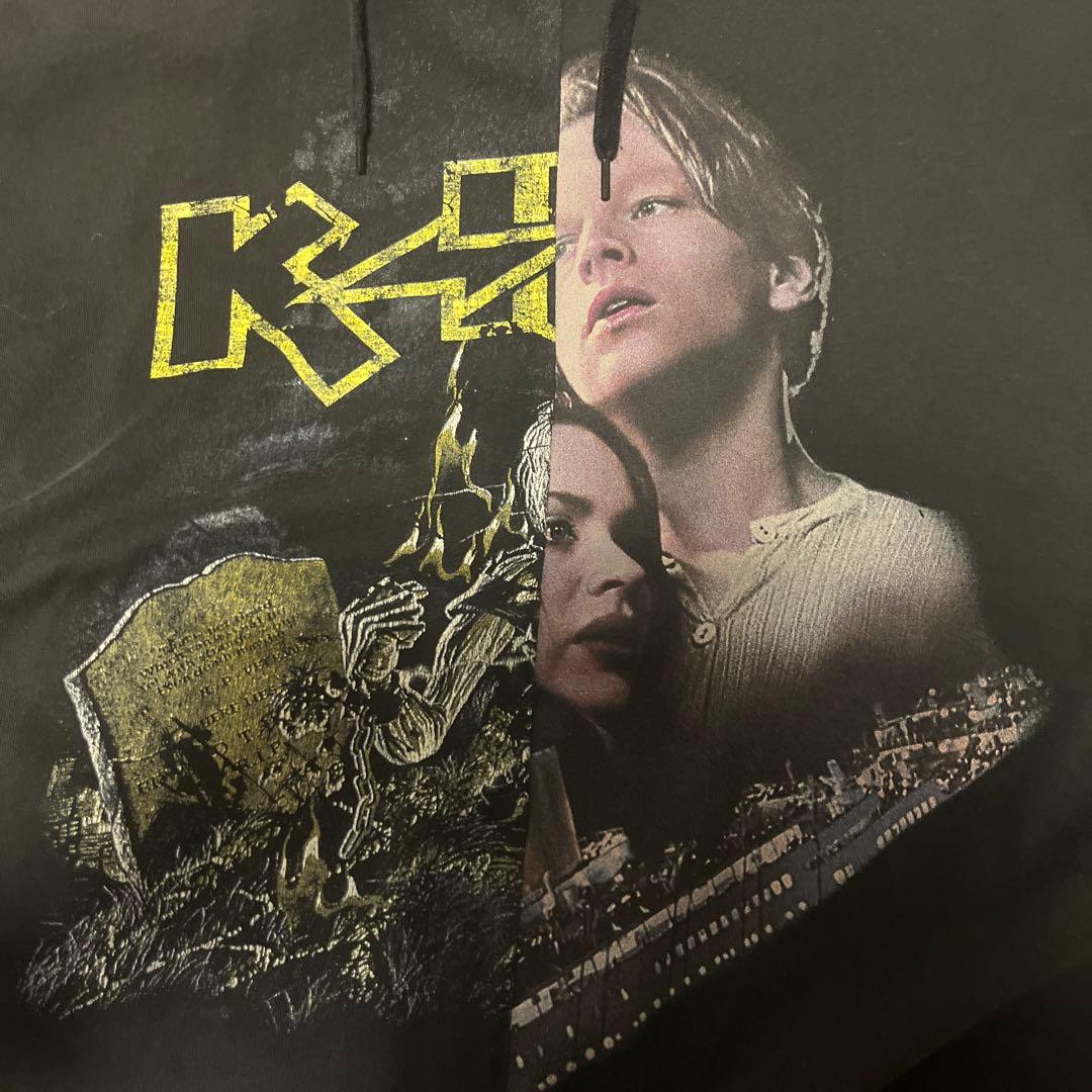 トップス vetements titanic k-hole split hoodie