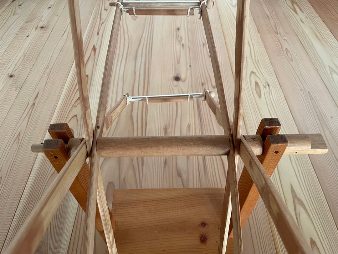 中古　ごこう　ふわり 御光　五光　糸巻き　機織り道具