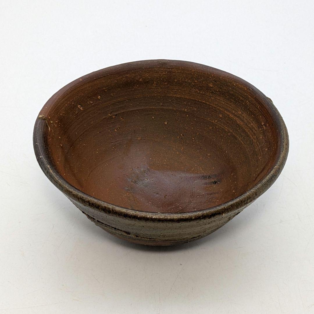 岡山県重要無形文化財 藤原建 備前焼 茶盌 合箱 抹茶碗 抹茶