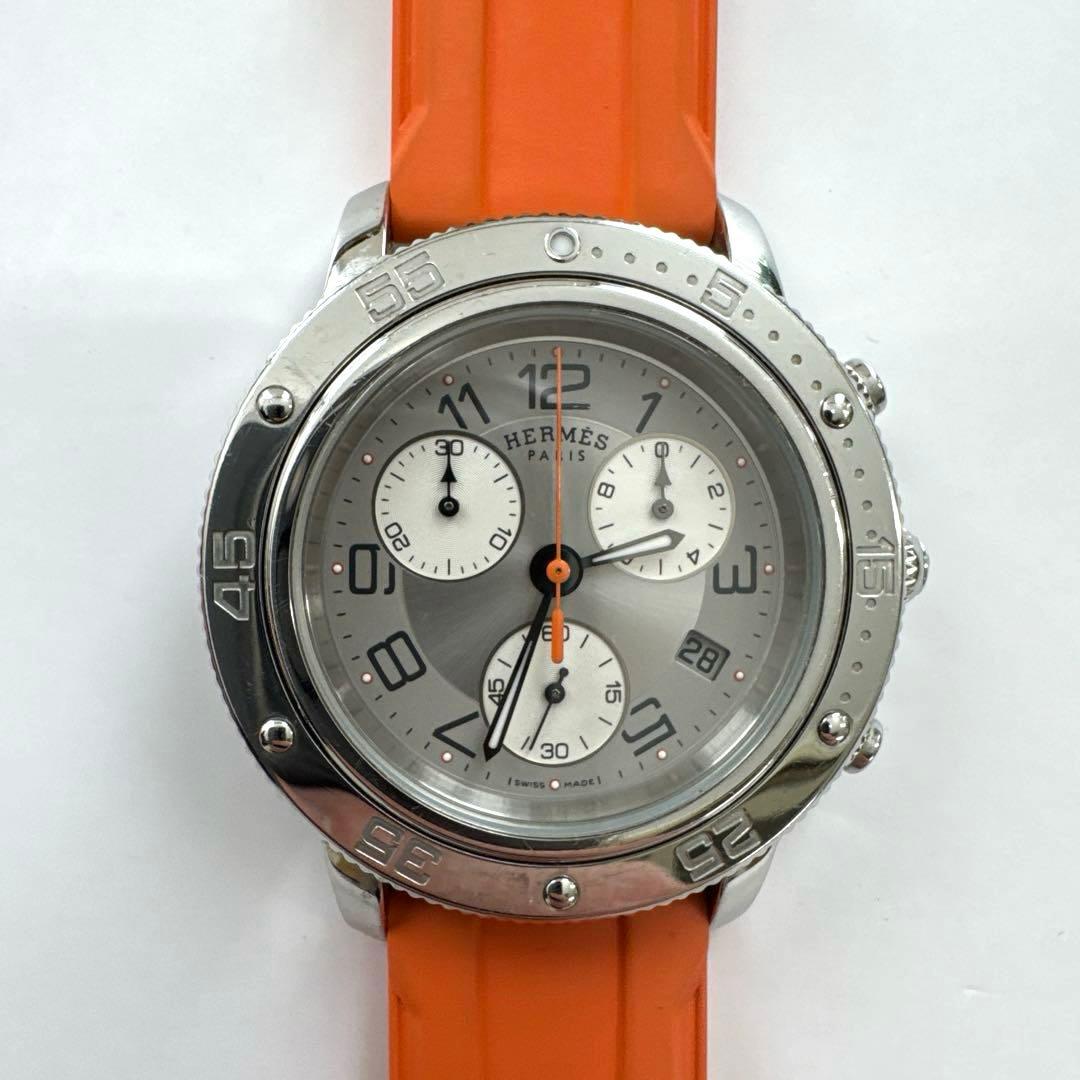 エルメス クリッパーダイバー CP2.410 2779816 SS シルバー