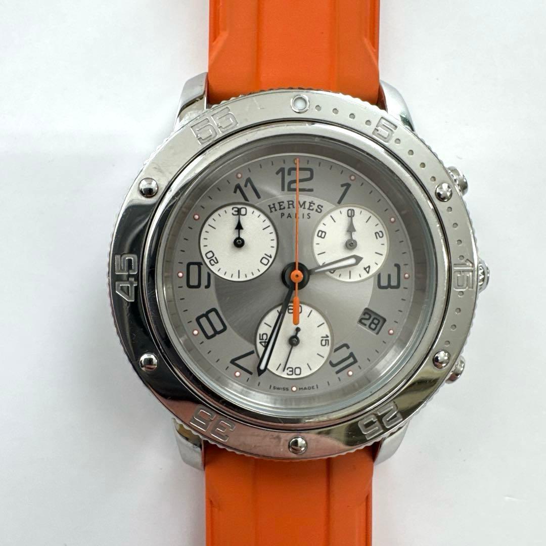 エルメス クリッパーダイバー CP2.410 2779816 SS シルバー