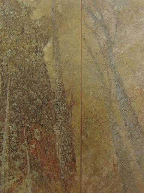 本多功身、【秋が来て・・・】、希少な額装用画集より、新品額装付