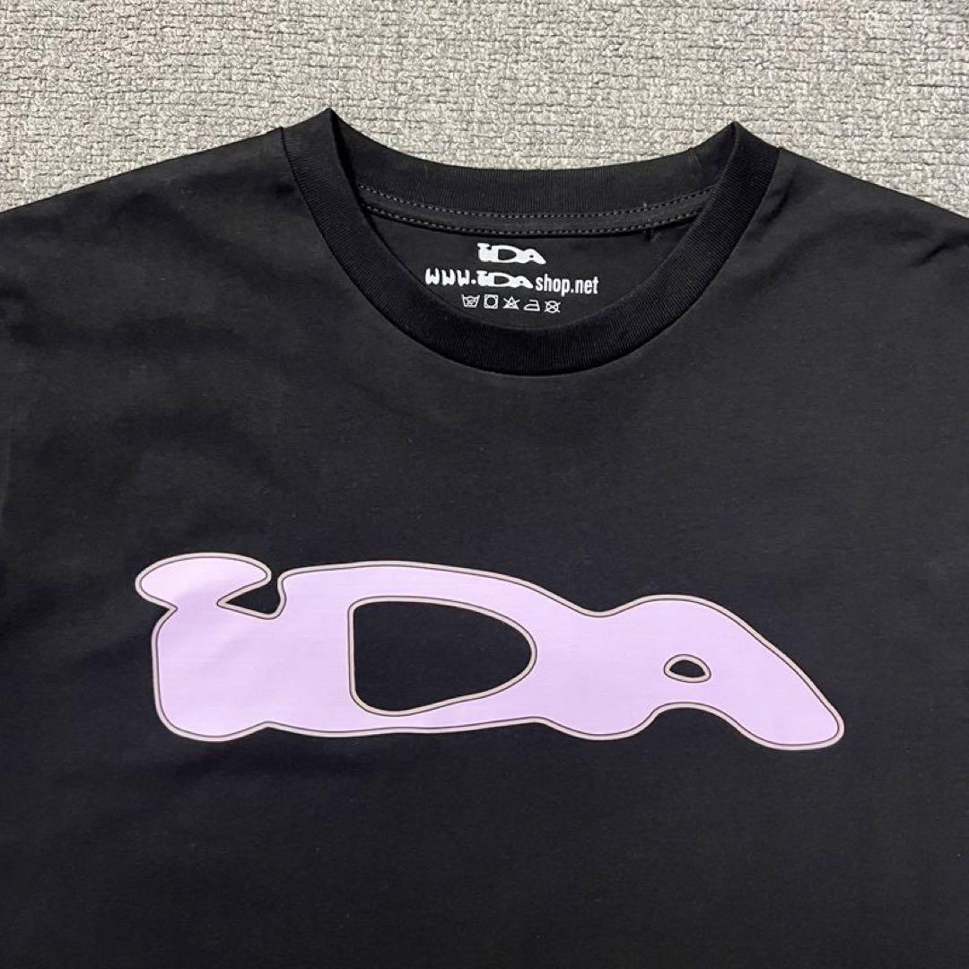 ida sply ロゴ 半袖Tシャツ ブラック サイズM - メルカリ
