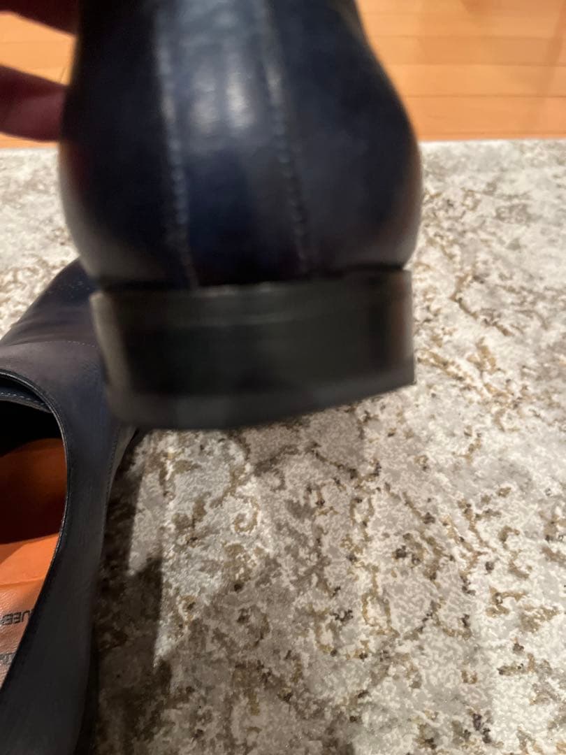 雅さま専用　サントーニ　ダブルモンク　ネイビー　8　27CM