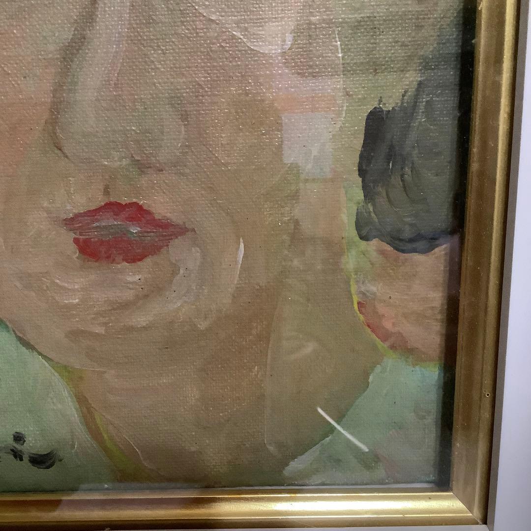 鈴木青太郎画伯油彩画