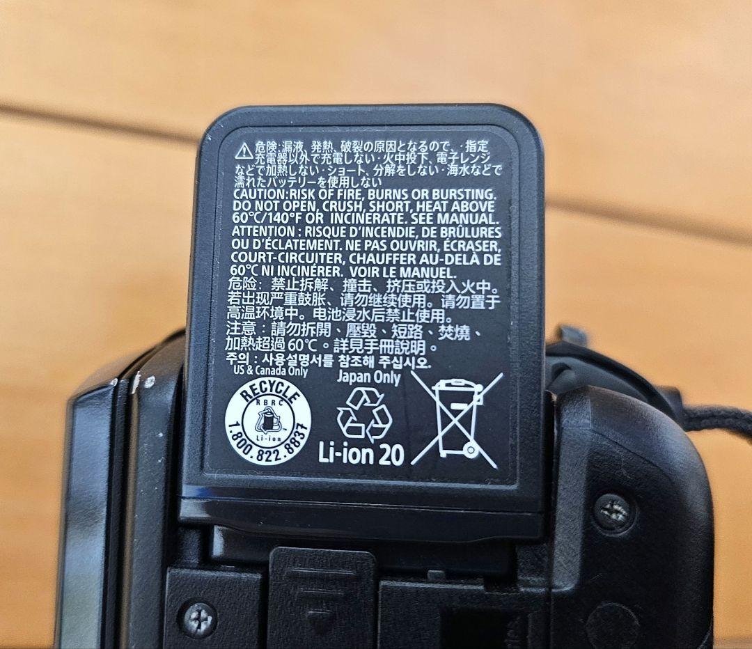 SONY ビデオカメラ HDR-CX520V ワイドコンバージョンレンズ付き