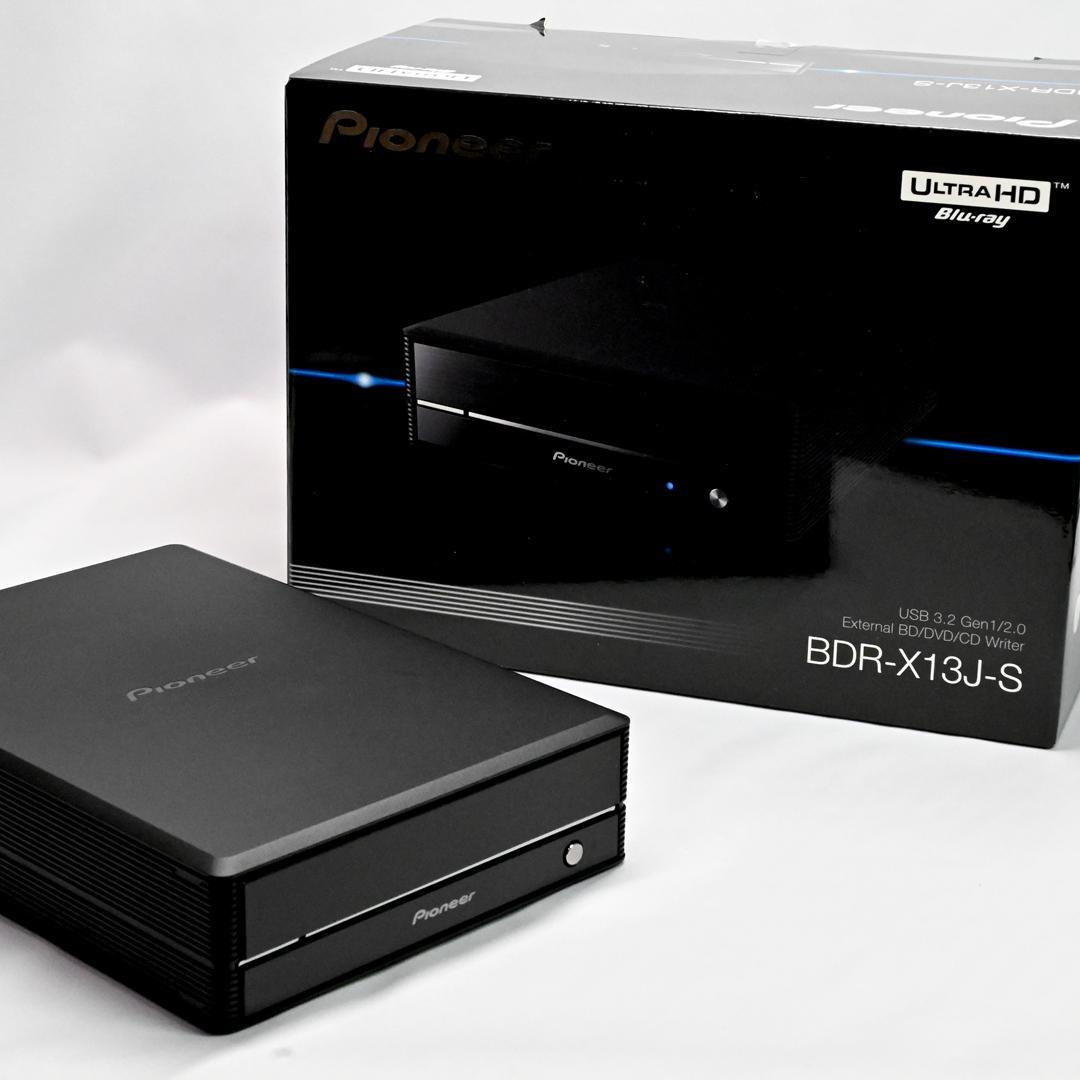 Pioneer BDR-X13J-S BLACK 外付け型ブルーレイドライブ