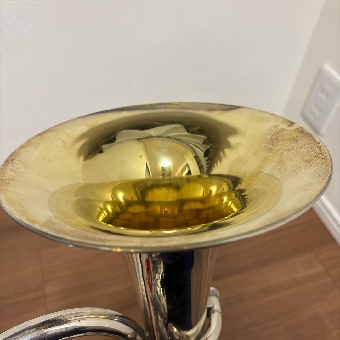 期間限定】YAMAHAマウスピース テナーホーン 現状品 ケース 吹奏楽