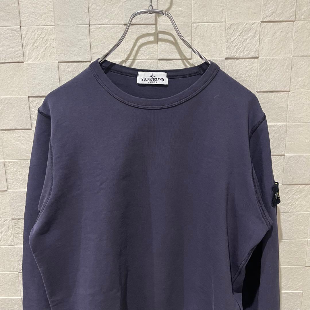 【極美品】ストーンアイランド　トレーナー　ネイビー　12year