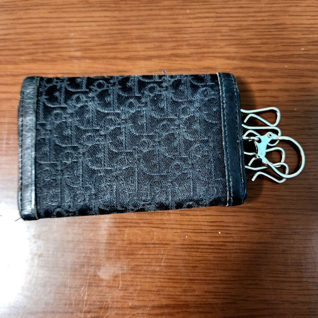 Dior ブラック レザー キーケース - メルカリ