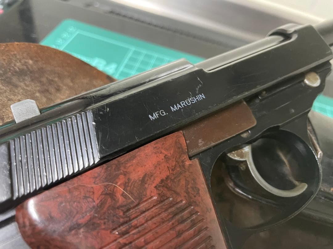 初期型 マルシン ワルサーP38スチール製 ベルリン1963刻印 ホルスター付き