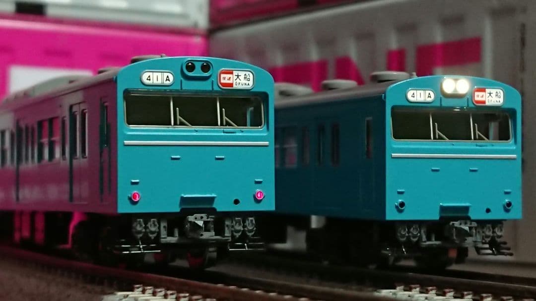 Nゲージ TOMIX 103系 スカイブルー 京浜東北線 クモハ+クハ組み込み