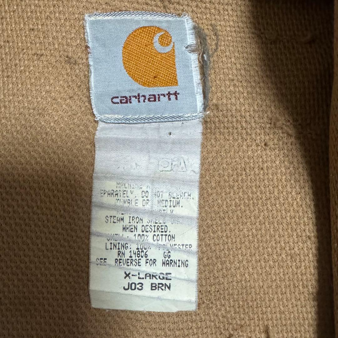 jeb様 90s Carhartt アクティブジャケット 鬼フェード