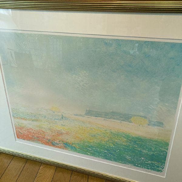 フランス 作家クロード マヌキャン作*37/170部 限定 リトグラフ サイン