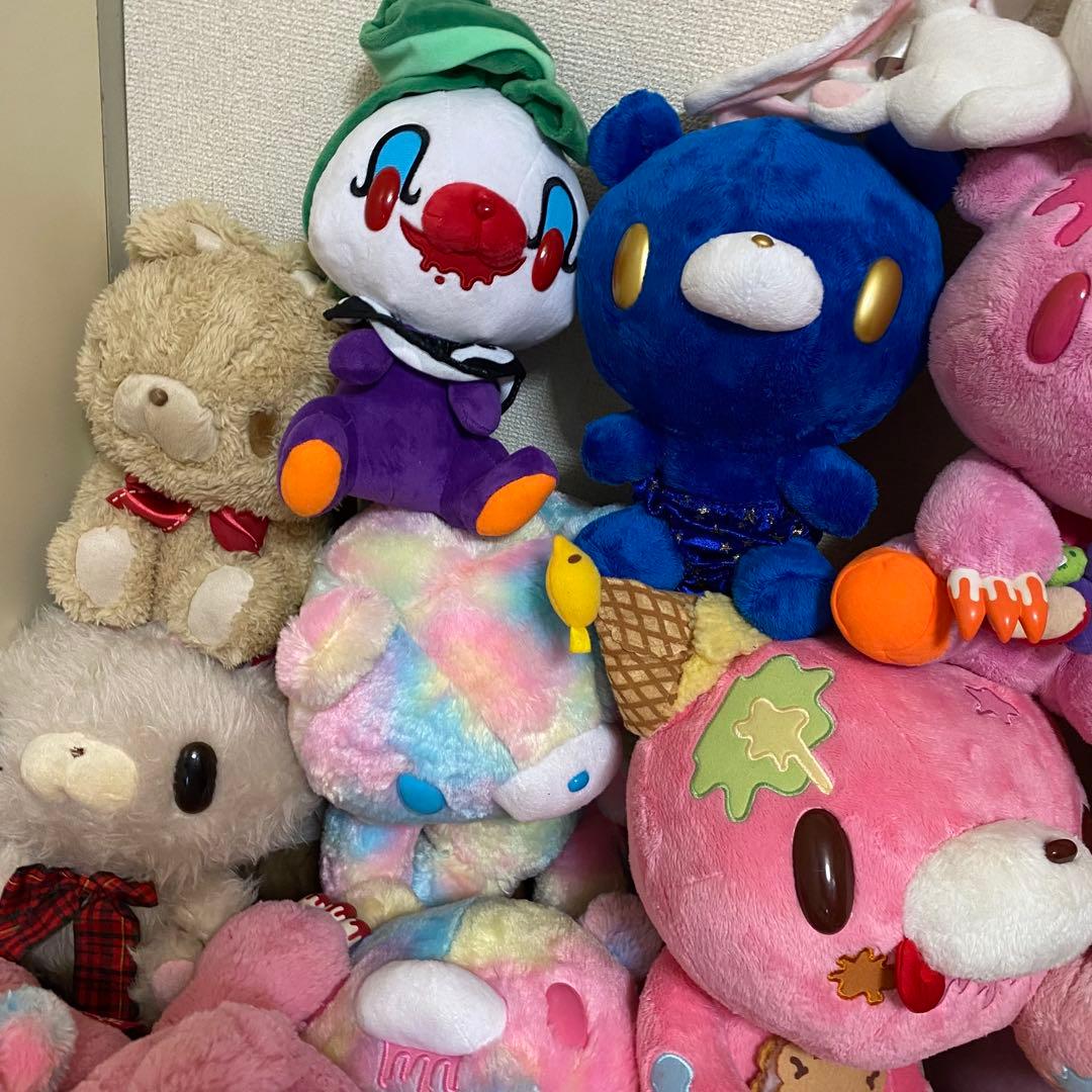 稀少 汎用うさぎ＆グルーミー チャックスGP ぬいぐるみキーホルダー