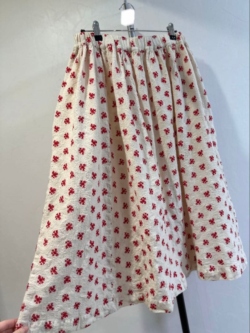 2021AW コムデギャルソンガール　刺繍スカート