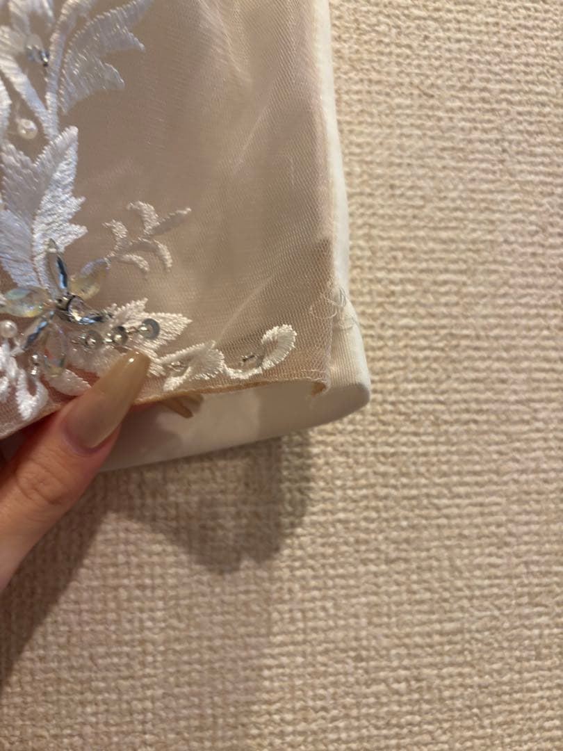 ANGEL R AR23822 ホワイトタイトドレス