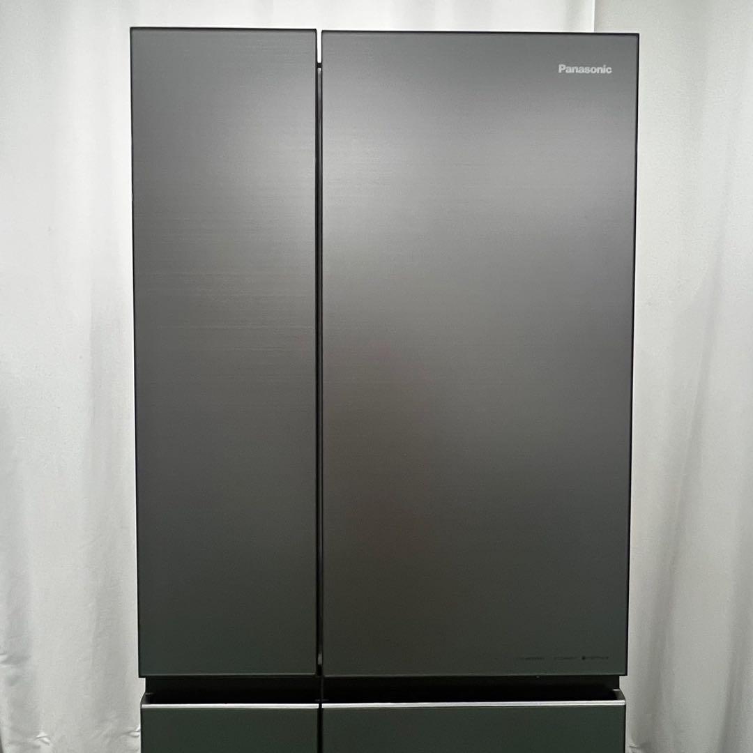 ★918　パナソニック　冷蔵庫　大型　フレンチドア　6ドア　美品　設置無料　安い