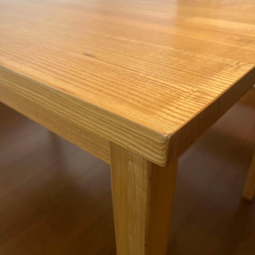 無印良品 ダイニングテーブル 廃盤 希少　タモ材　　　　　オーク