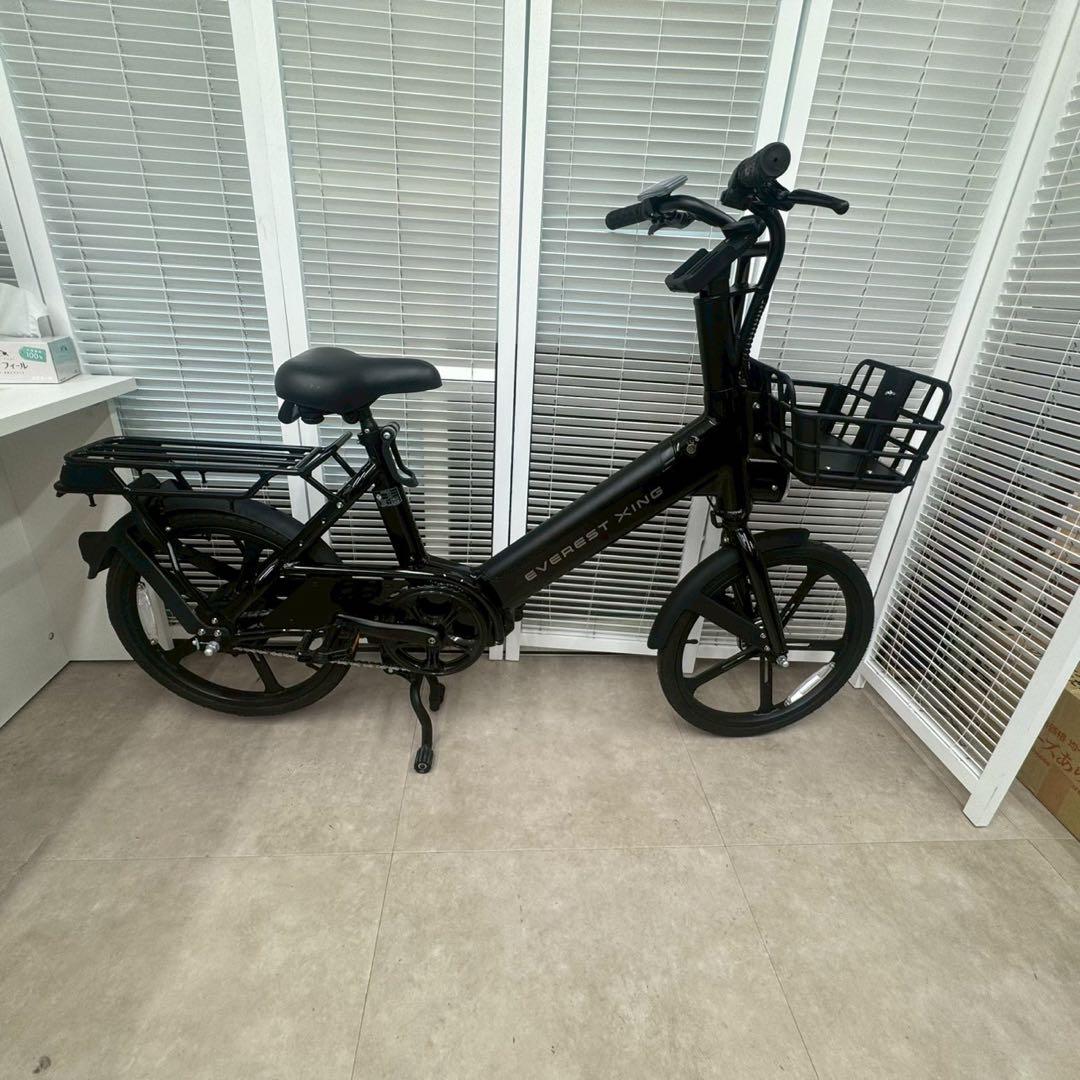 電動アシスト自転車EVEREST XING CITY＋ スレート　美品 to01