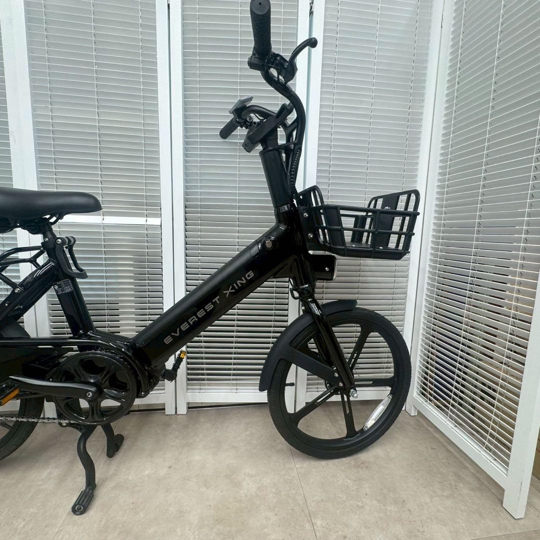 電動アシスト自転車EVEREST XING CITY＋ スレート　美品 to01