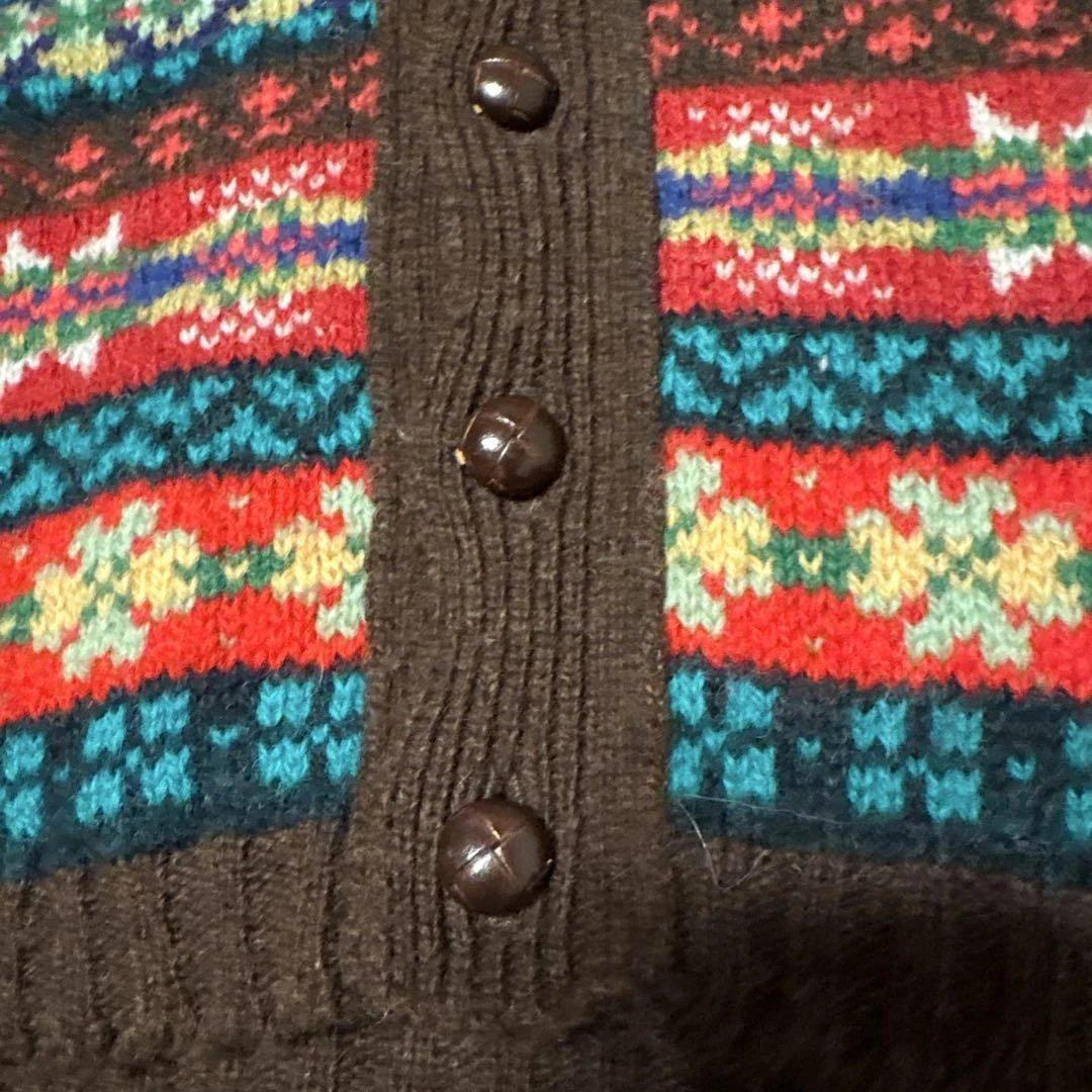 Jamieson's × united arrows別注フェアアイルニットベスト