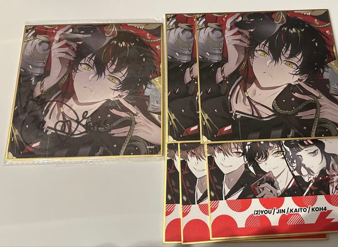 ディアヴォ サイン入り 色紙 ユゥ 直筆サイン