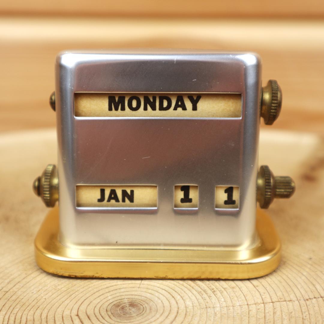 パークシャーマン デスクカレンダー Park Sherman アンティーク Park Sherman パークシャーマン 万年デスクカレンダー アメリカ製