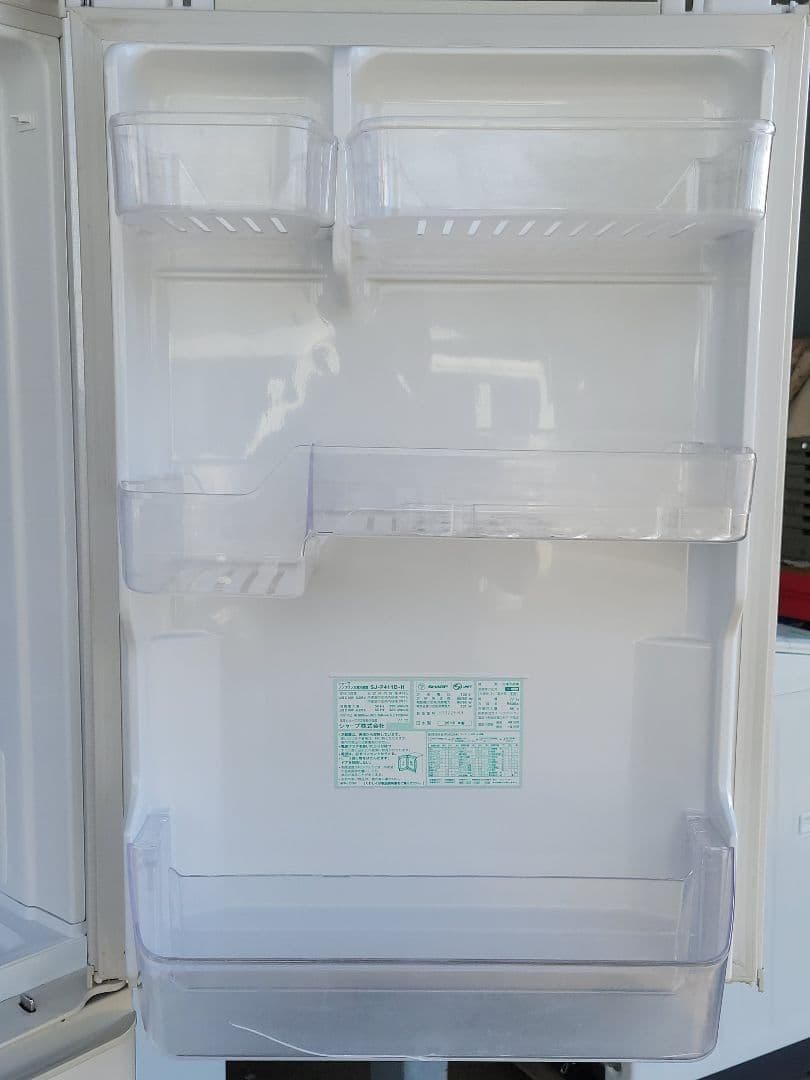 2022年製 SHARP シャープ 5D冷凍冷蔵庫 SJ-P411D 412L☆