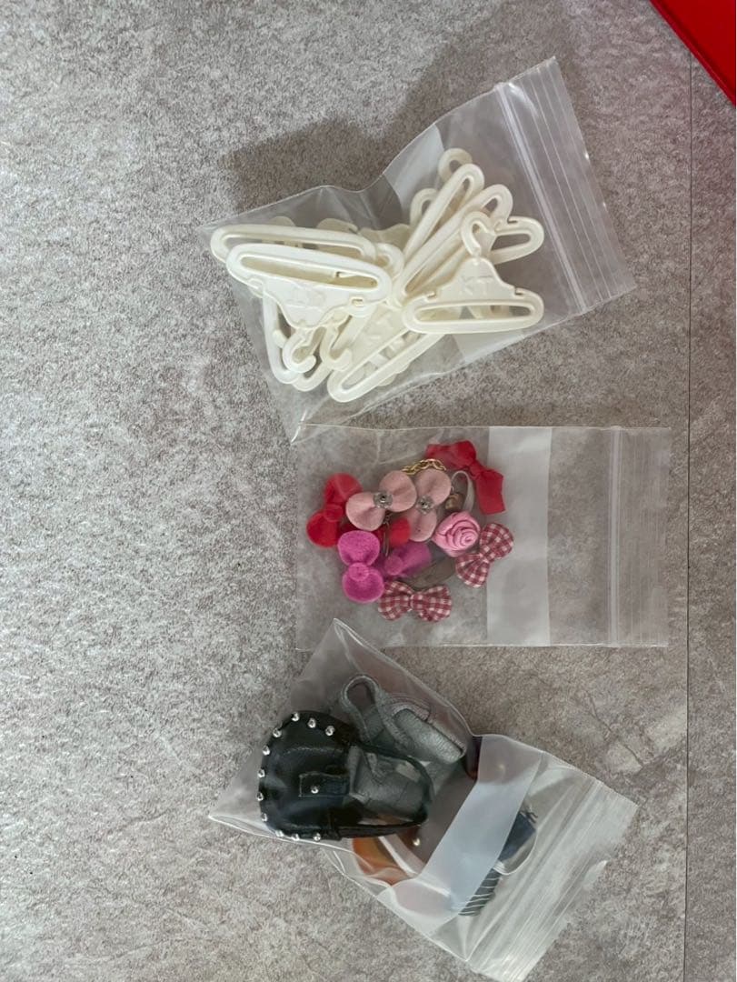 w*r様 90年代物☆ハローキティお着替えセット