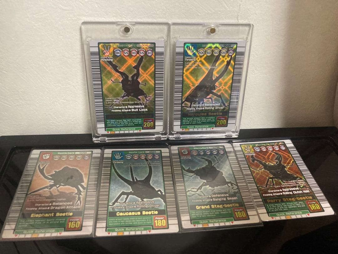 【海外版】ムシキング◆ギラファノコギリクワガタ◆ヘラクレスオオカブト◆銀銅付！！