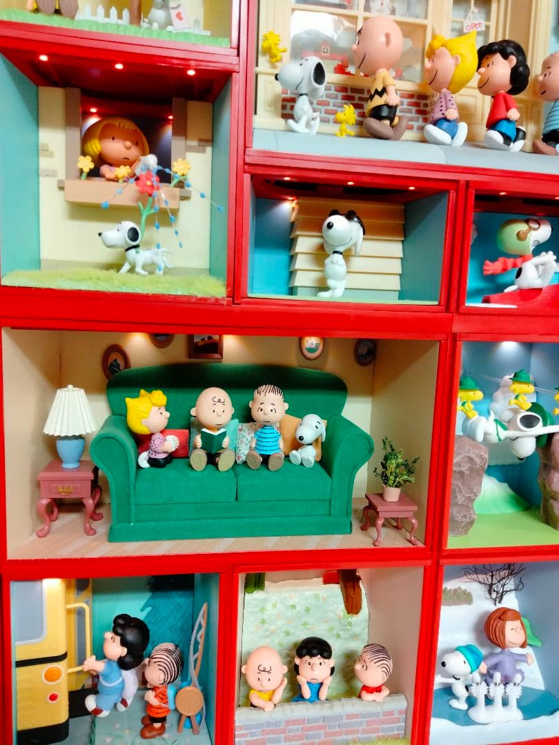 SNOOPY　つくってあつめるスヌーピー　完成品