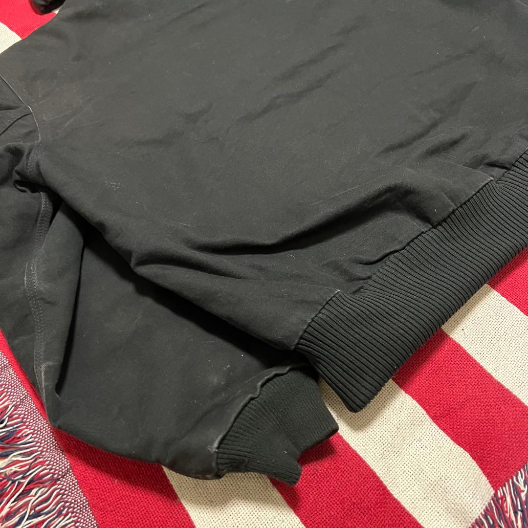 USA製 00s Carhartt カーハート ダックアクティブジャケット 黒