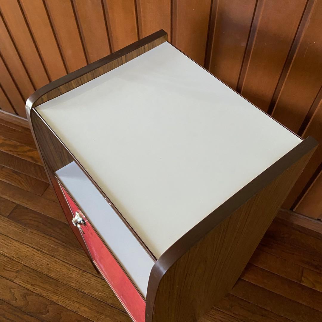 オンライン ストアハンドメイド・手芸 - 昭和レトロ 収納棚 電話台 美