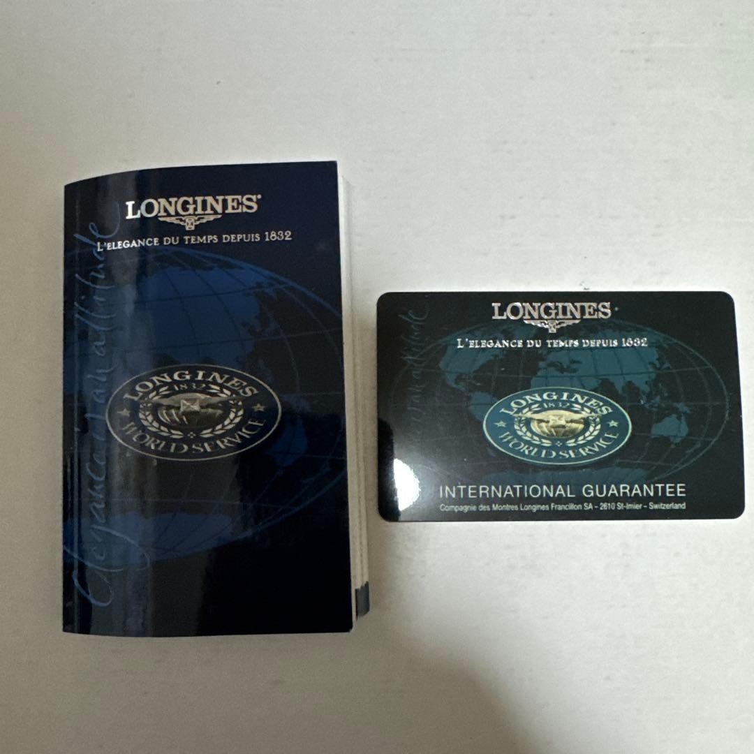 LONGINES 腕時計 アナログ ホワイト/ブラック