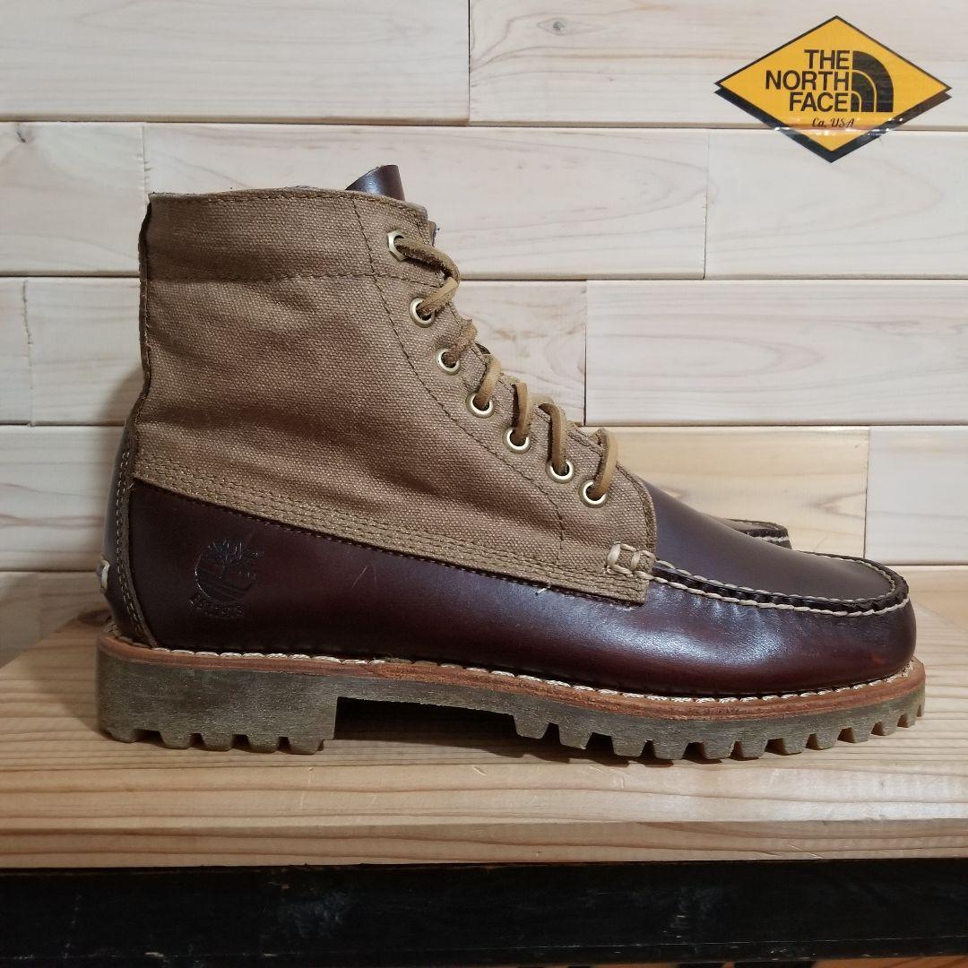 未使用　廃盤　ティンバーランド　オーセンティクス レザー＆ファブリック チャッカ