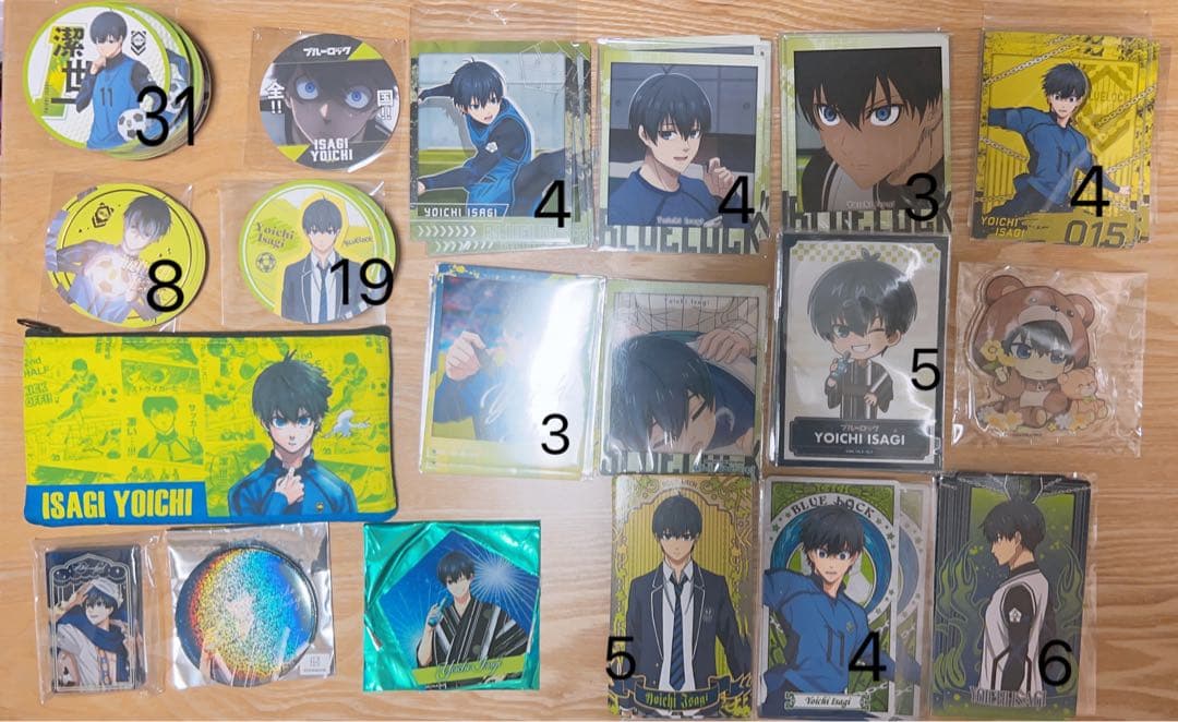 ブルーロック 潔世一 潔 缶バッジ まとめ売り