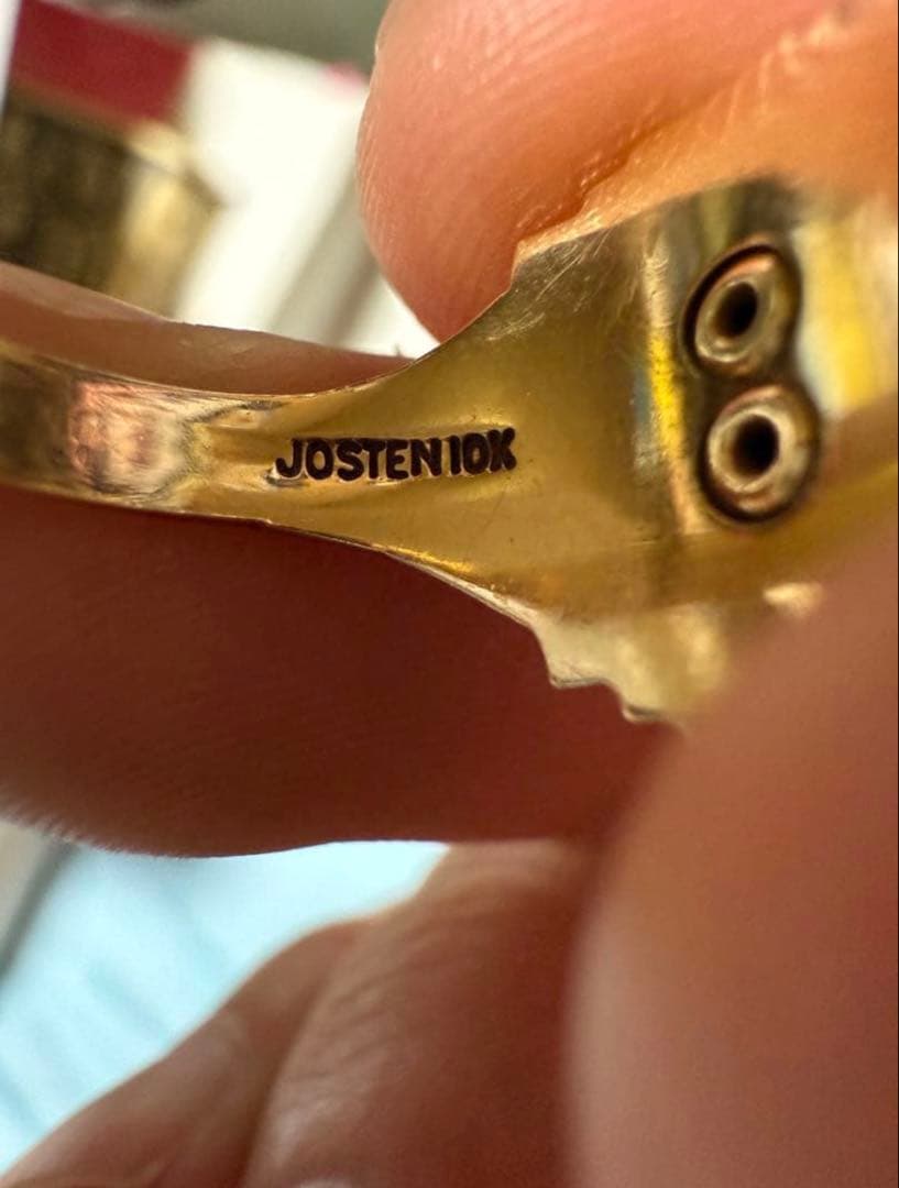 カレッジリング JOSTEN 10K ゴールド