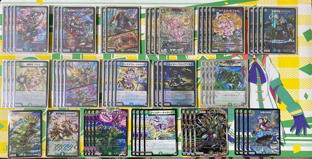 青緑ジャイアントデッキ(調整パーツ付き) デッキ】青緑ジャイアントの